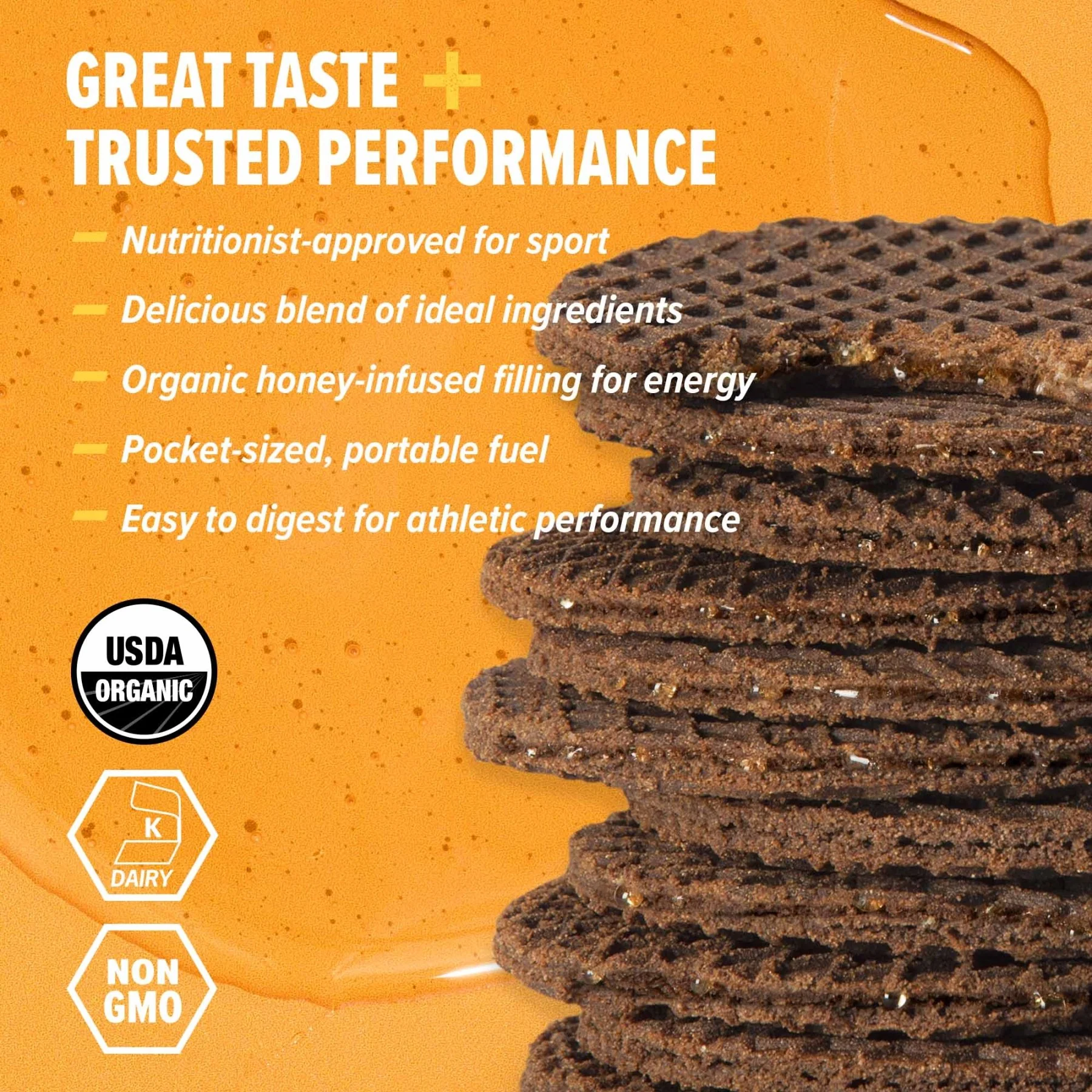 Chocolate Waffle Box of 16 - Image 3